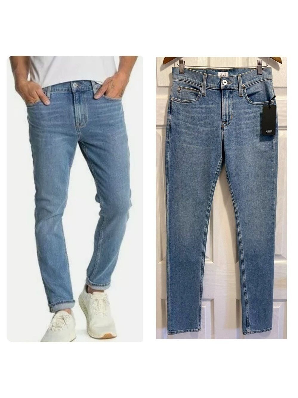 NWT Hudson Jeans ACE Mid Rise Skinny Jeans Lasalle size 29 NEW